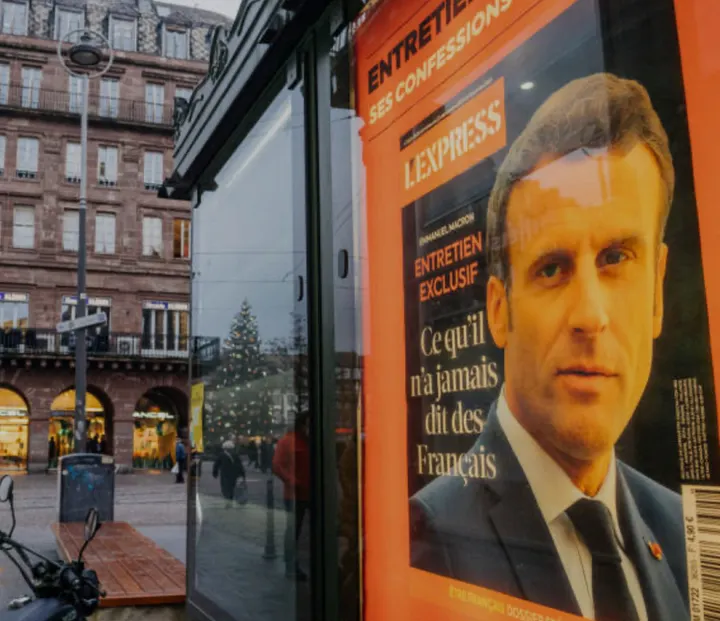 Macron frente a la crisis política en Francia